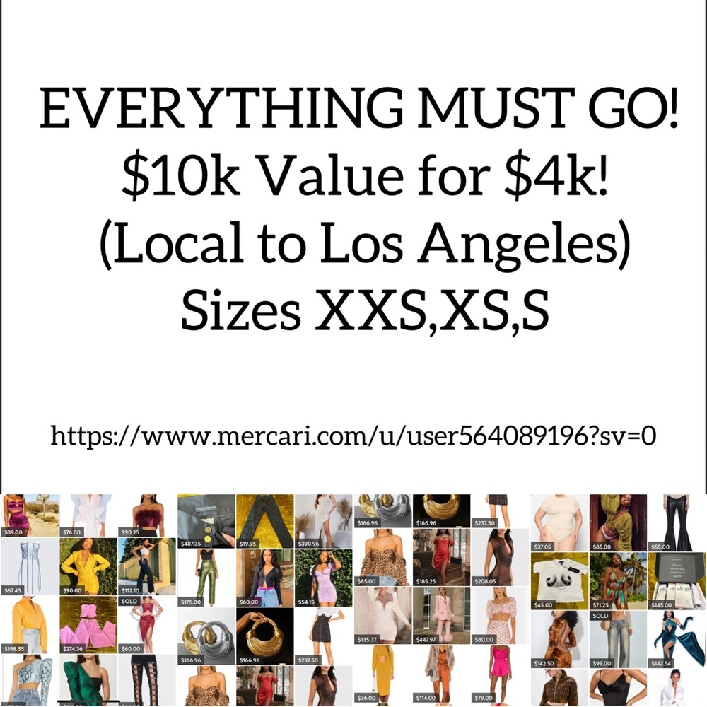Dresses, Sets, Jewelry, Jeans and more!